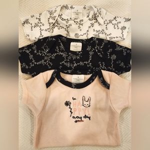 Laura Ashley Bodysuits, 6-9 months